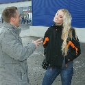 Die blonde Sarah hat es uns echt geglaubt!