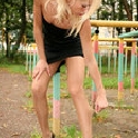 Hannah pantyhose crazy flasher